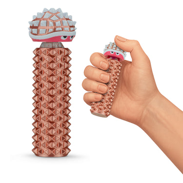 Shelly - Sensory Fidget Toy, Textured Pain Stimming Device, Stress Relief for Focus and Concentration (Neon RosΓ©)